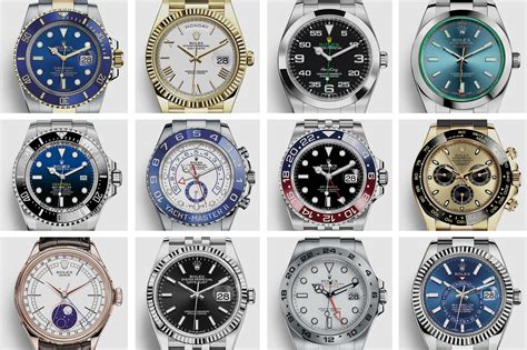 rolex watch model guide